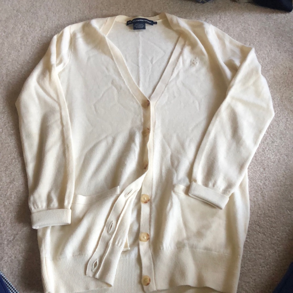 RALPH LAUREN SPORT LIKE NEW CARDIGAN